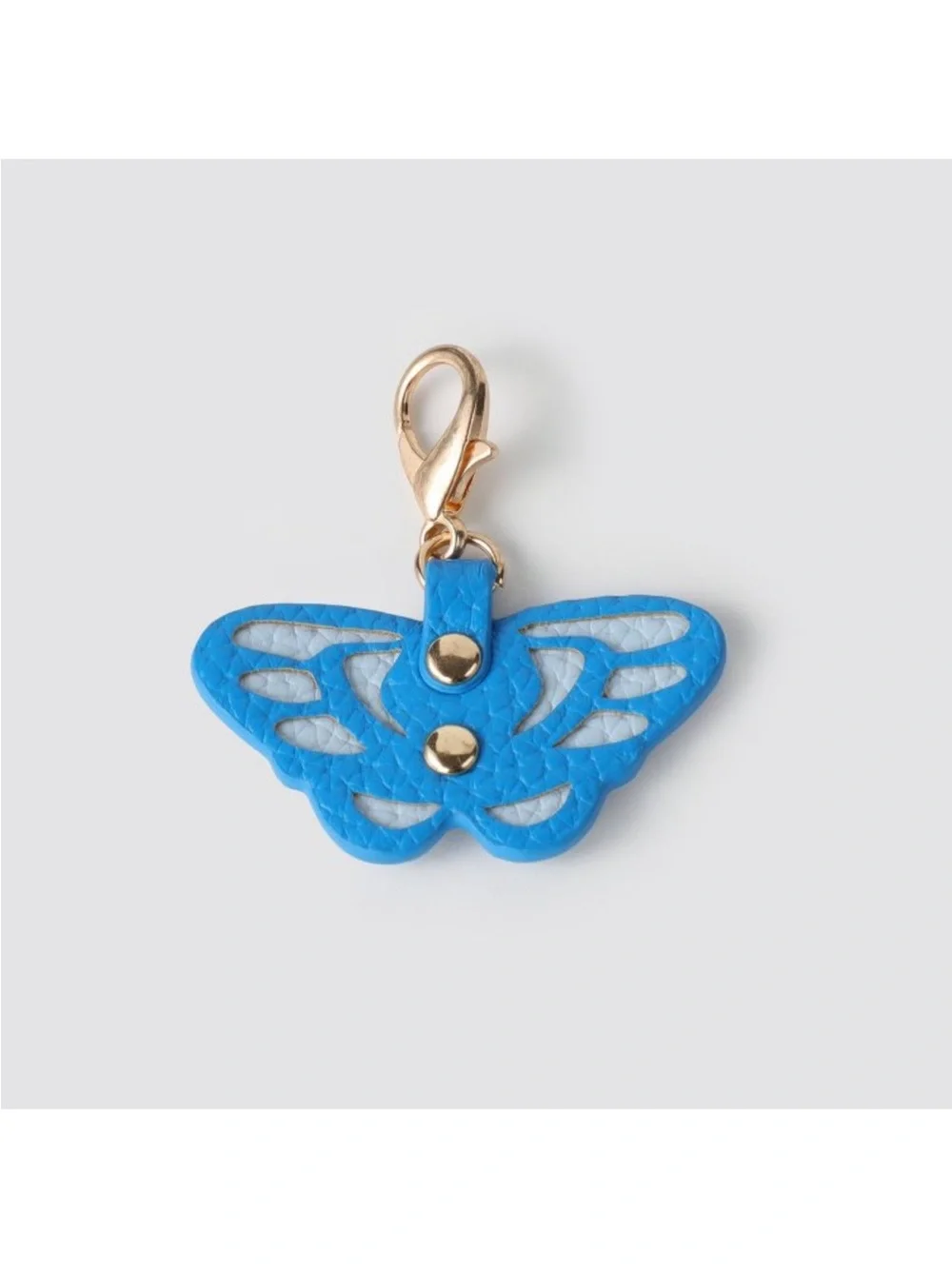 NIB Floral & Butterfly Charm in Pink, Blue & Yellow - 3 pc set